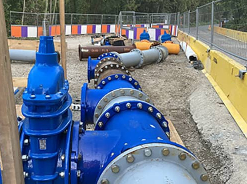 Rénovation réseau eaux usées : bypass Xylem sur 500 m